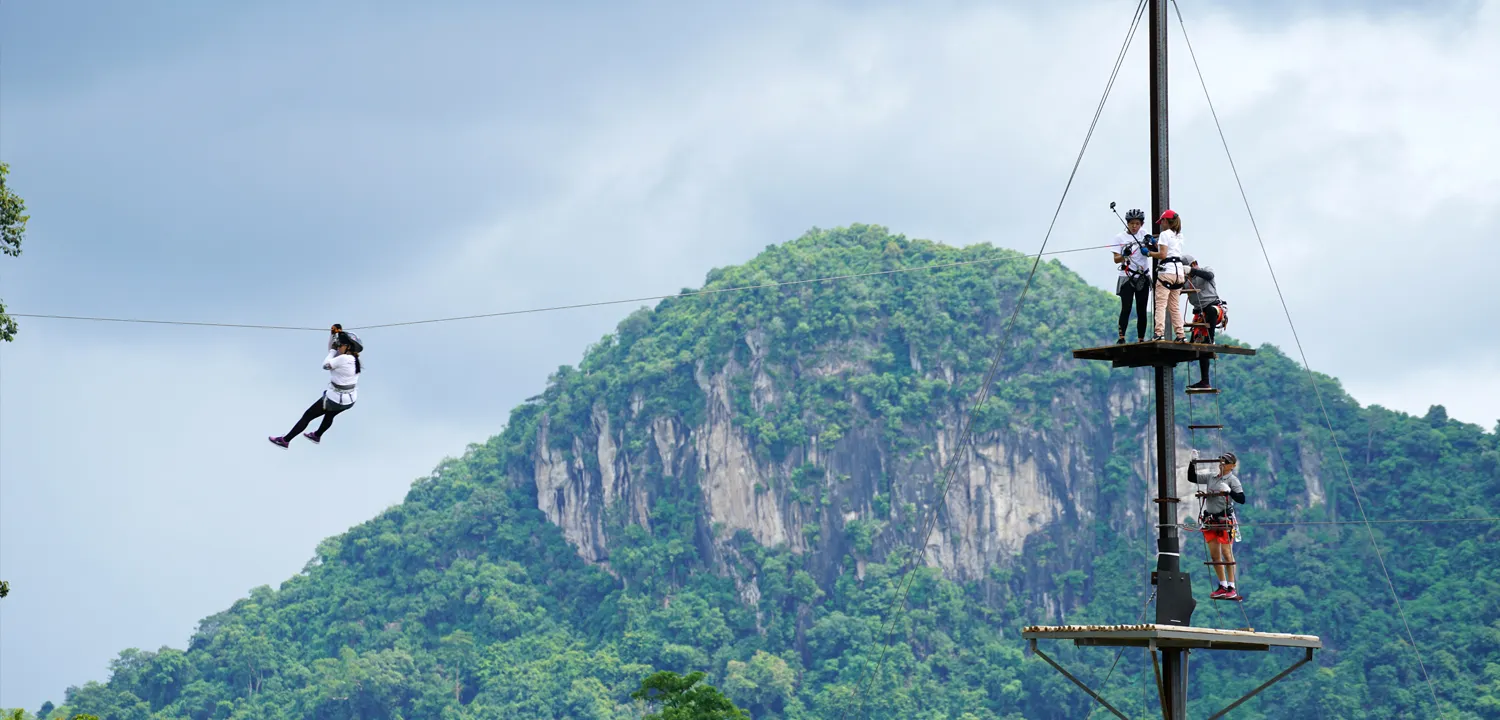 Zipline Adventure Club In Pattaya