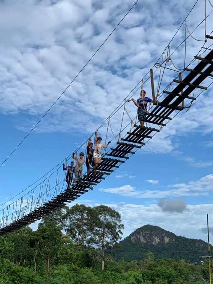 Zipline At Tarzan Adventure Pattaya
