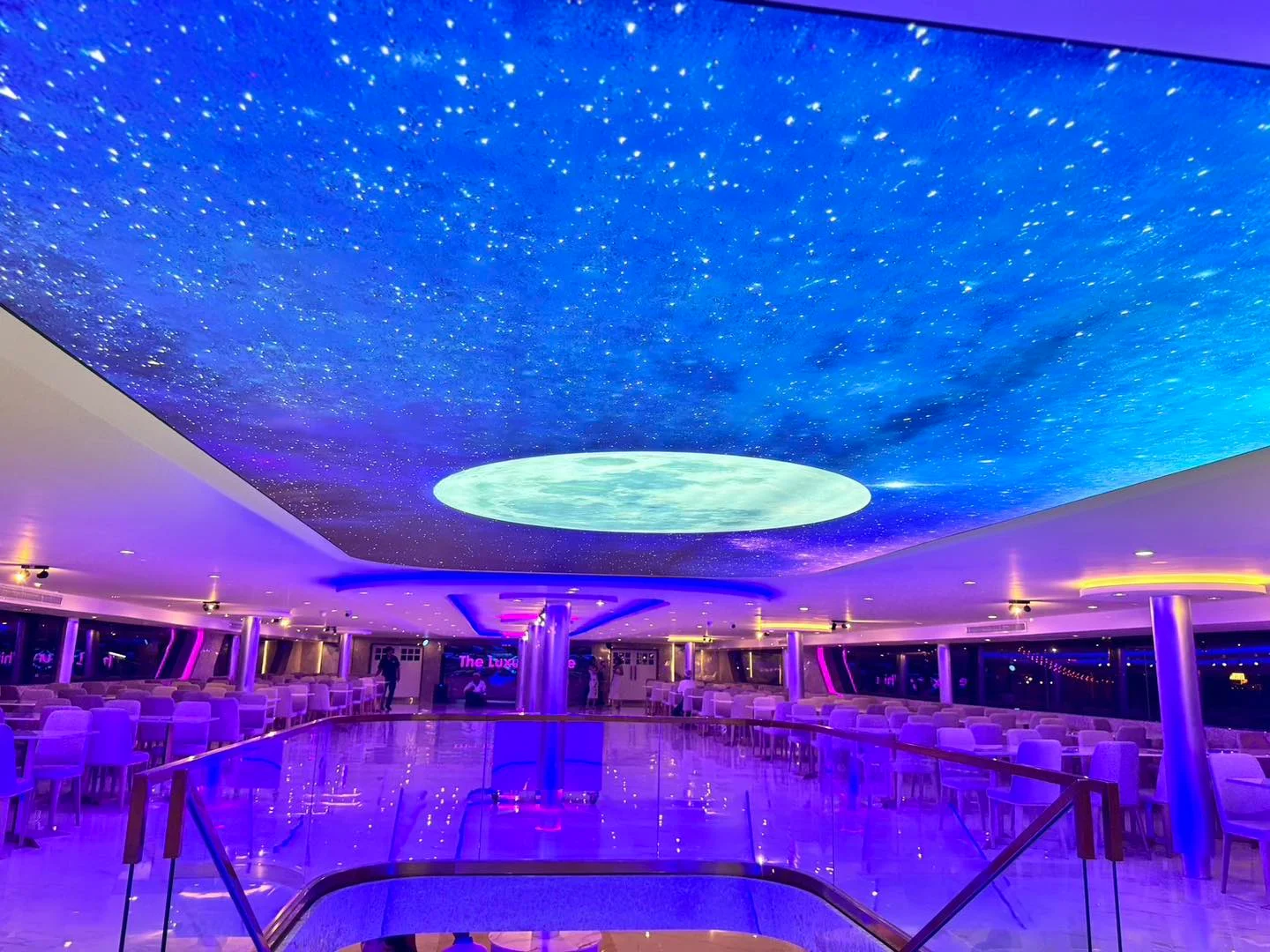 Luxury dining and scenic views White Dinner Cruise Iconsiam